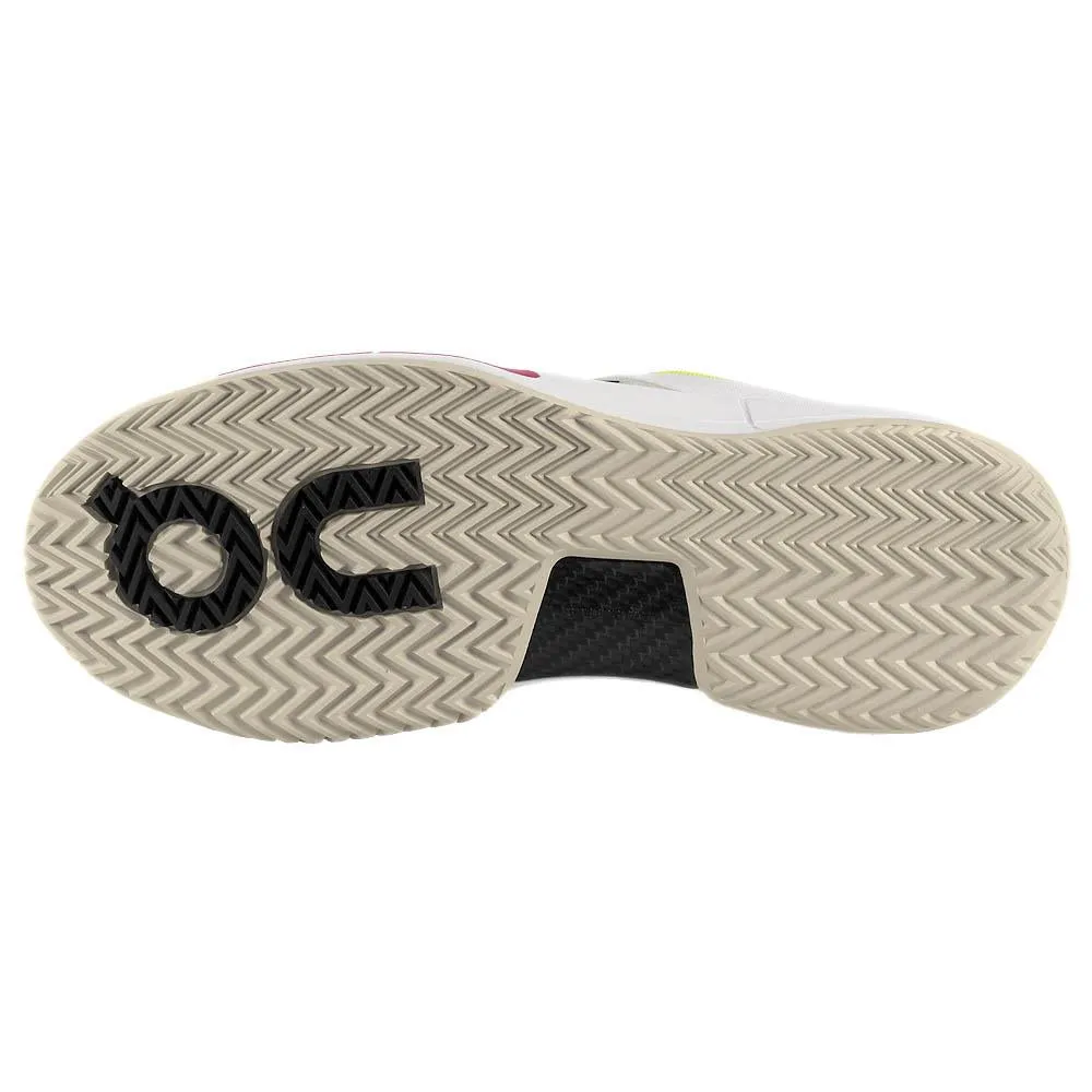 On Women's THE ROGER Pro 2 - White/Lime Impact protection Gym workout