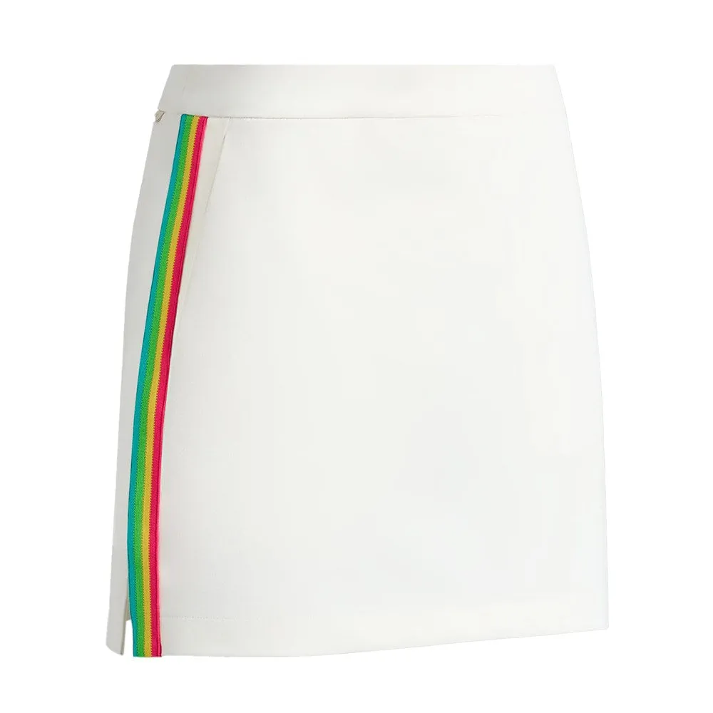 Stylist Pick Soft Styling G/Fore Women's Stretch Performance Golf Skort - Chalk White