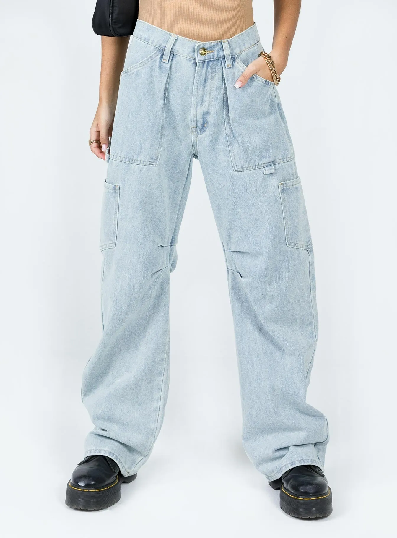 Miami Vice Pants Denim Blue Stay Active Slim Stretch Fit
