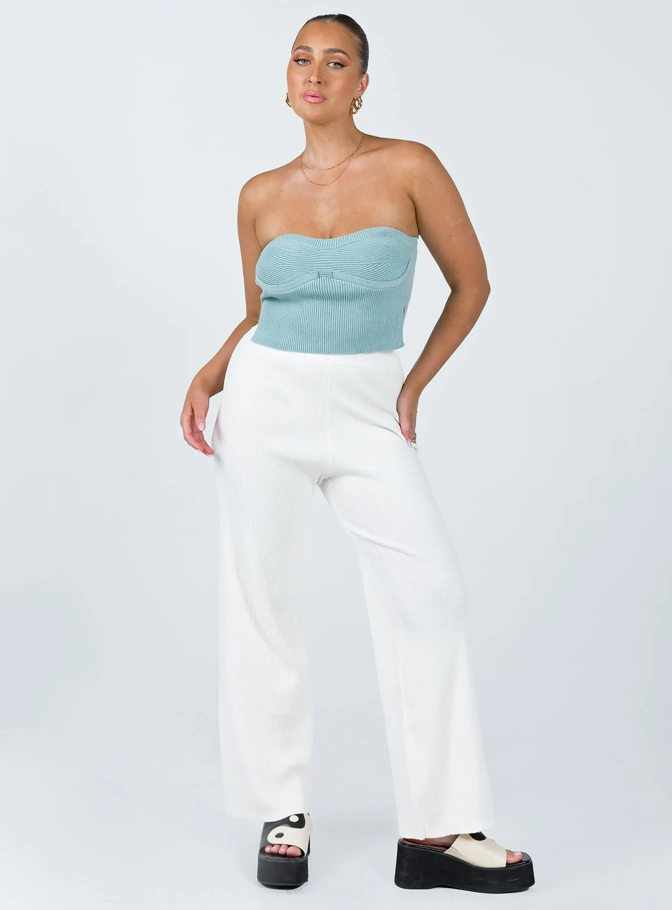 LightweightInsulation Daliah Pant Ivory