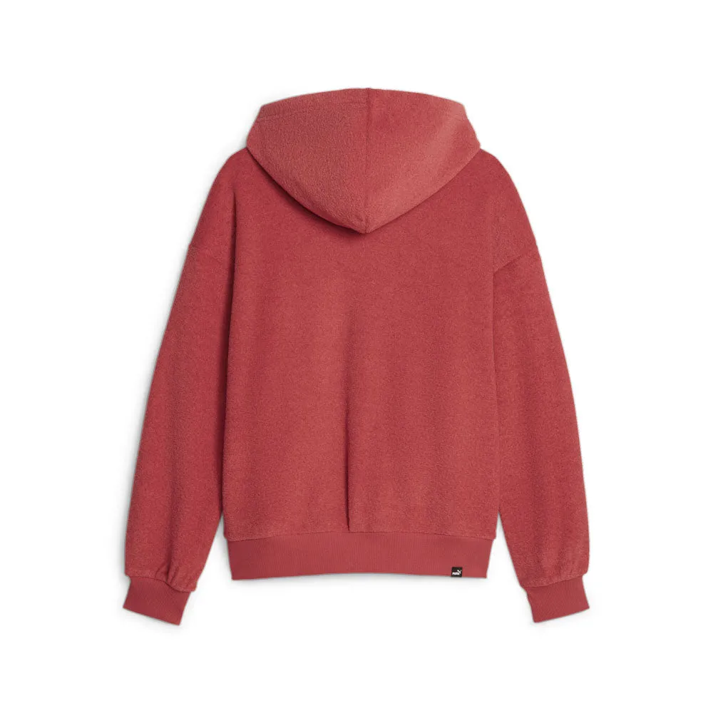Fresh Minimal Brunch Style HER Winterized Full Zip Hoodie