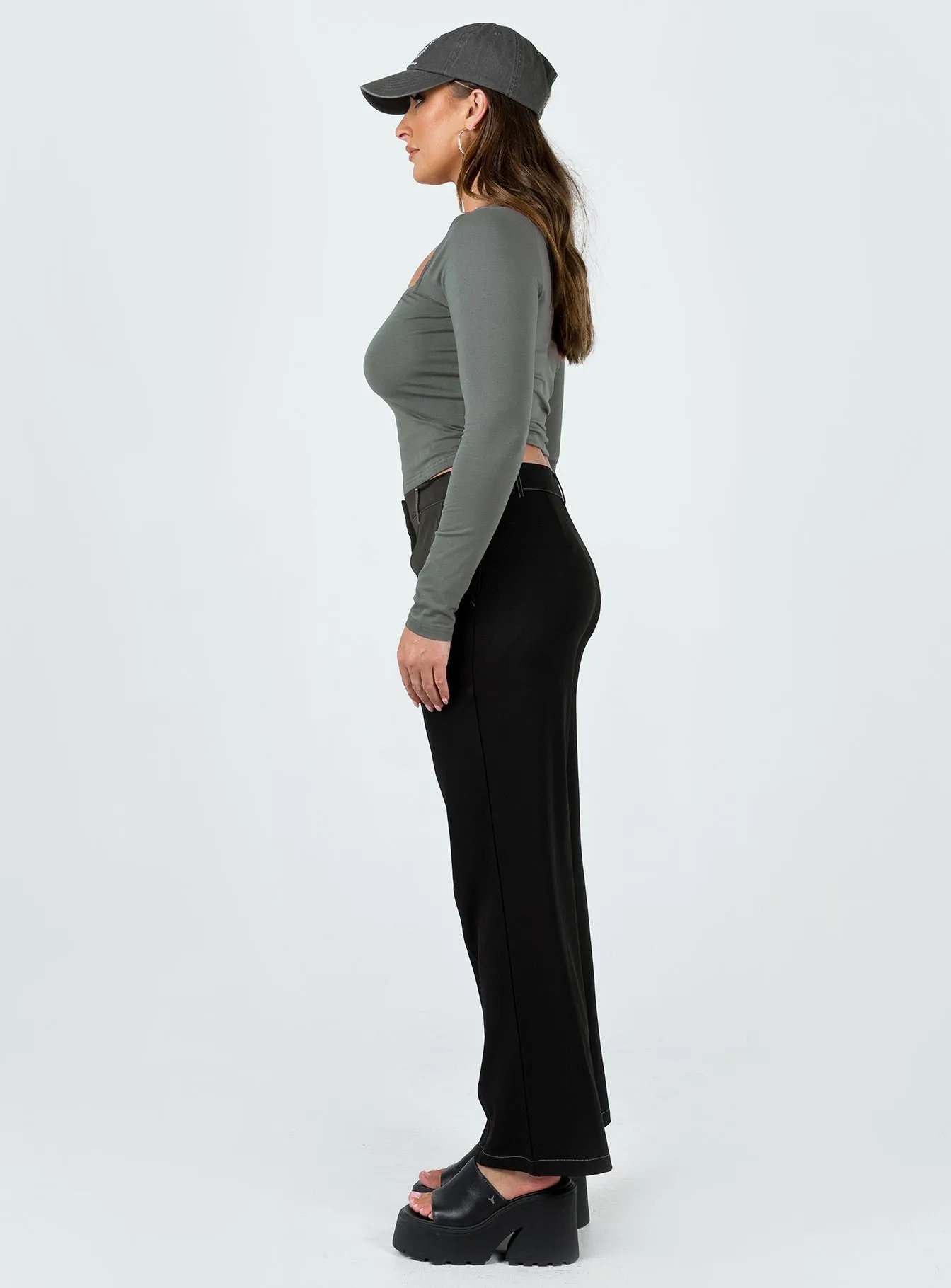 Soft and Stretchy Karema Pants Black