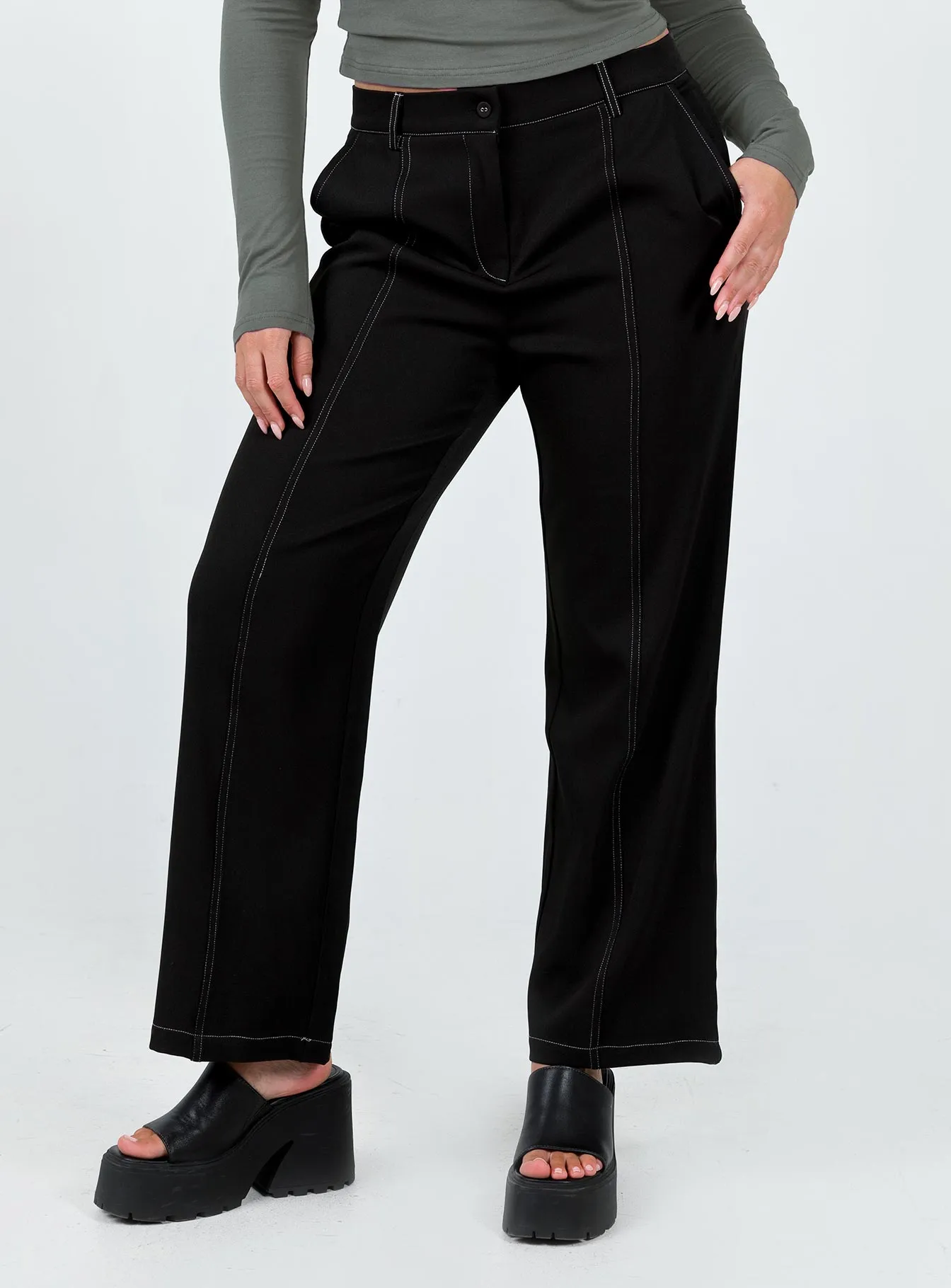 Flexible Durability Timeless Appeal Karema Pants Black