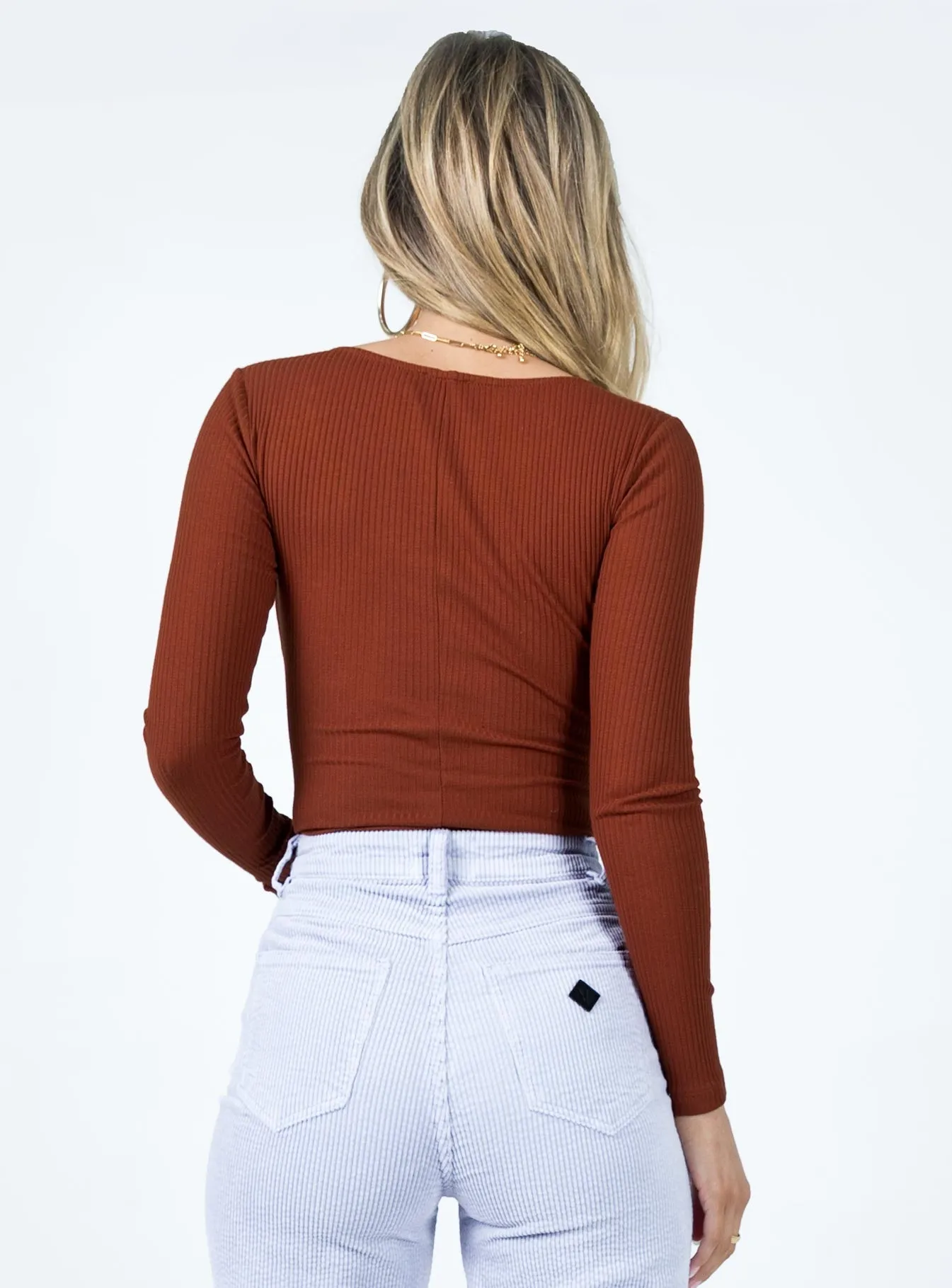 cotton bodysuit Barlise Bodysuit Brown
