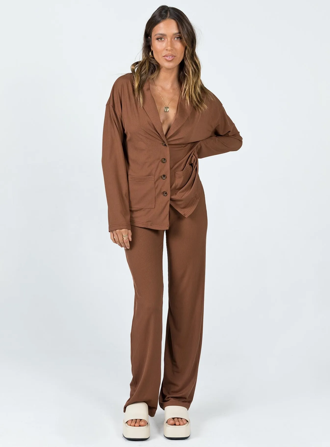 Ellianna Set Brown Soft Support