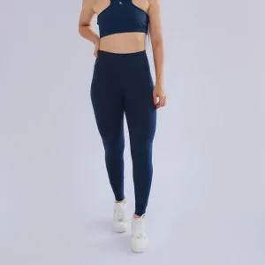 Total Fit Fitness wear LEGGING DEPORTIVO PARA MUJER CON PRETINA ALTA AZUL OSCURO