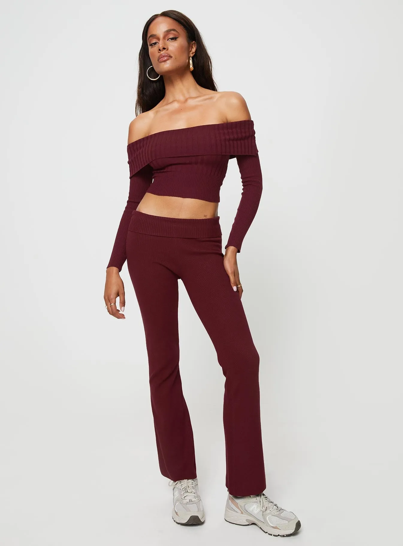 Westaway Pants Burgundy Abrasion Resistant Panels