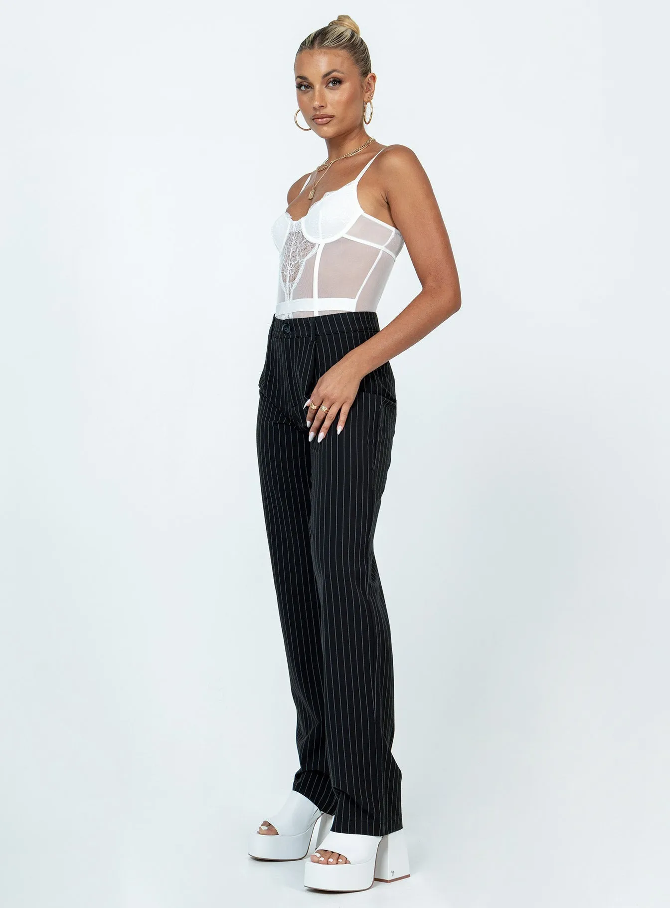 Sporty Layer Air Flow Titius Pants Black