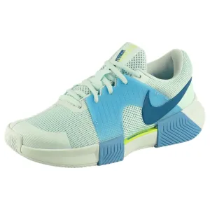 Nike Women's Air Zoom GP Challenge 1 - Glacier Blue/Star Blue Breathable Elastic Tongue Reinforced Heel Counter
