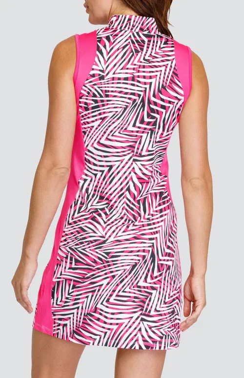 Romantic-Style New Tail Aeron 36.5" Dress - Luxuriant Foliage