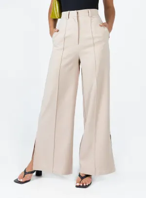 Cooling Fabric Multi Pocket System Esmay Pants Cream