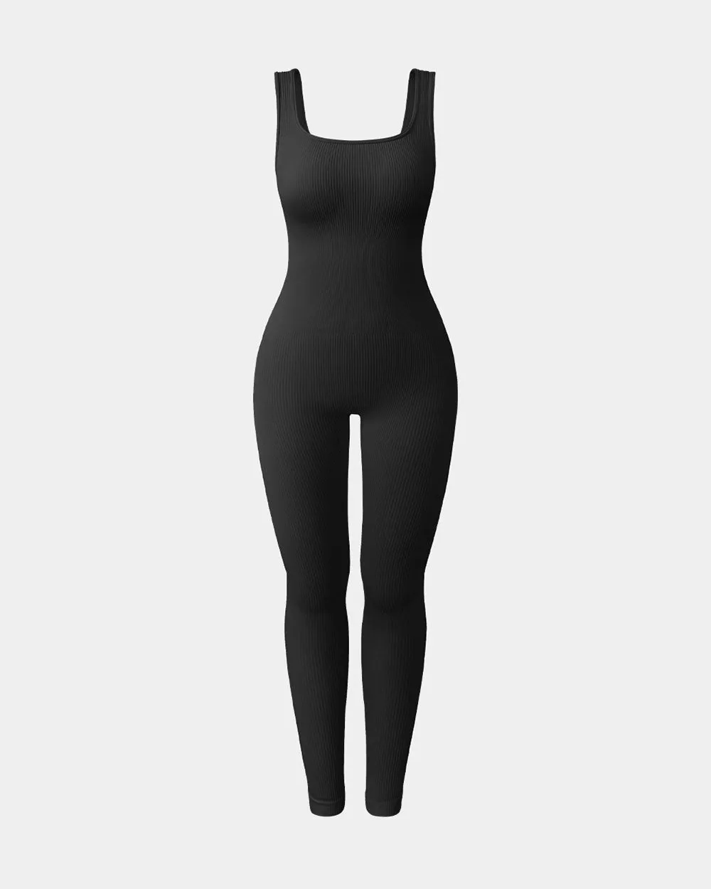 Luxury Minimal Essential Family Sleeveless Exercise Jumpsuits