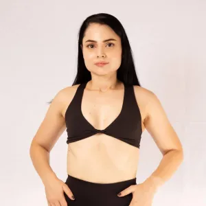 Top deportivo con cruce frontal Cardio workouts Outdoor Clothing
