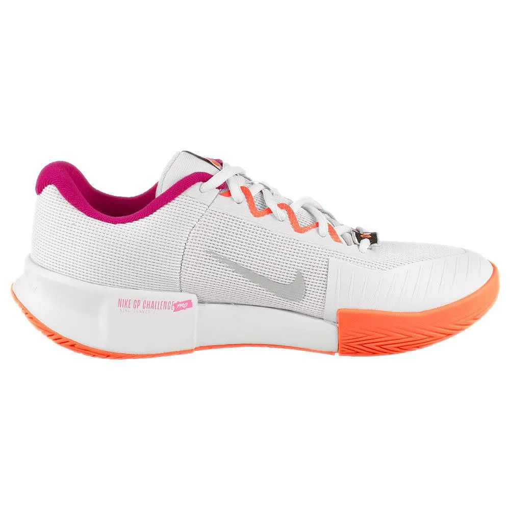 Streamlined Fit Flat Grip Nike Women's Air Zoom GP Challenge Pro - Premium - Barely Grape/White