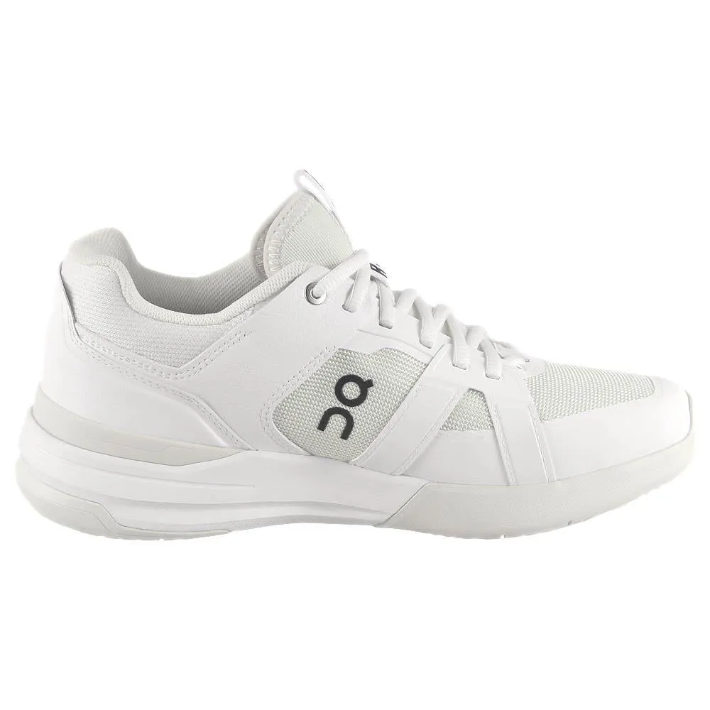 On Women's THE ROGER Clubhouse Pro - Undyed/Ice Breathable mesh lining