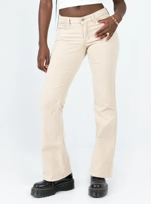 Travel-Ready Abrand 99 Low Boot Latte Cord