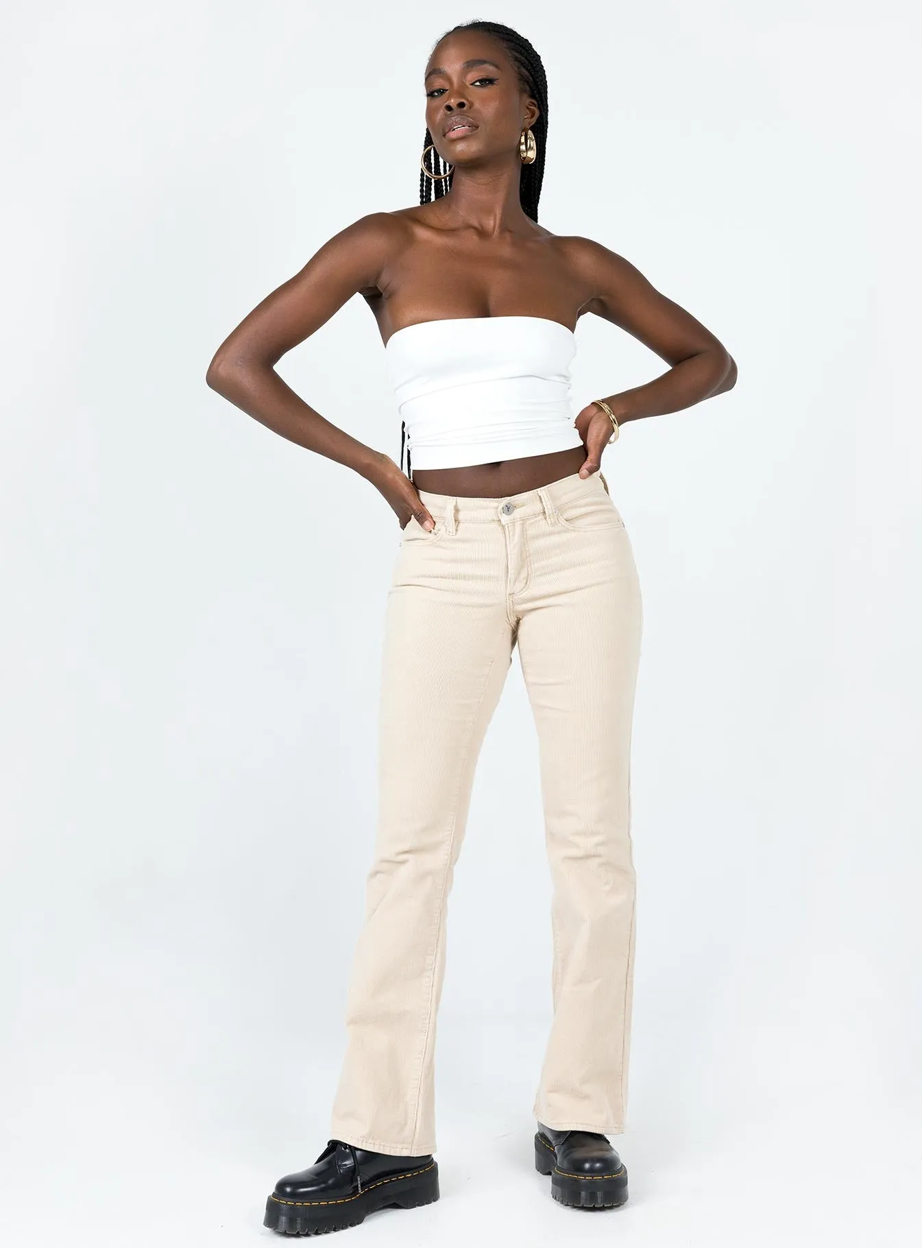 Abrand 99 Low Boot Latte Cord Comfy All-Day
