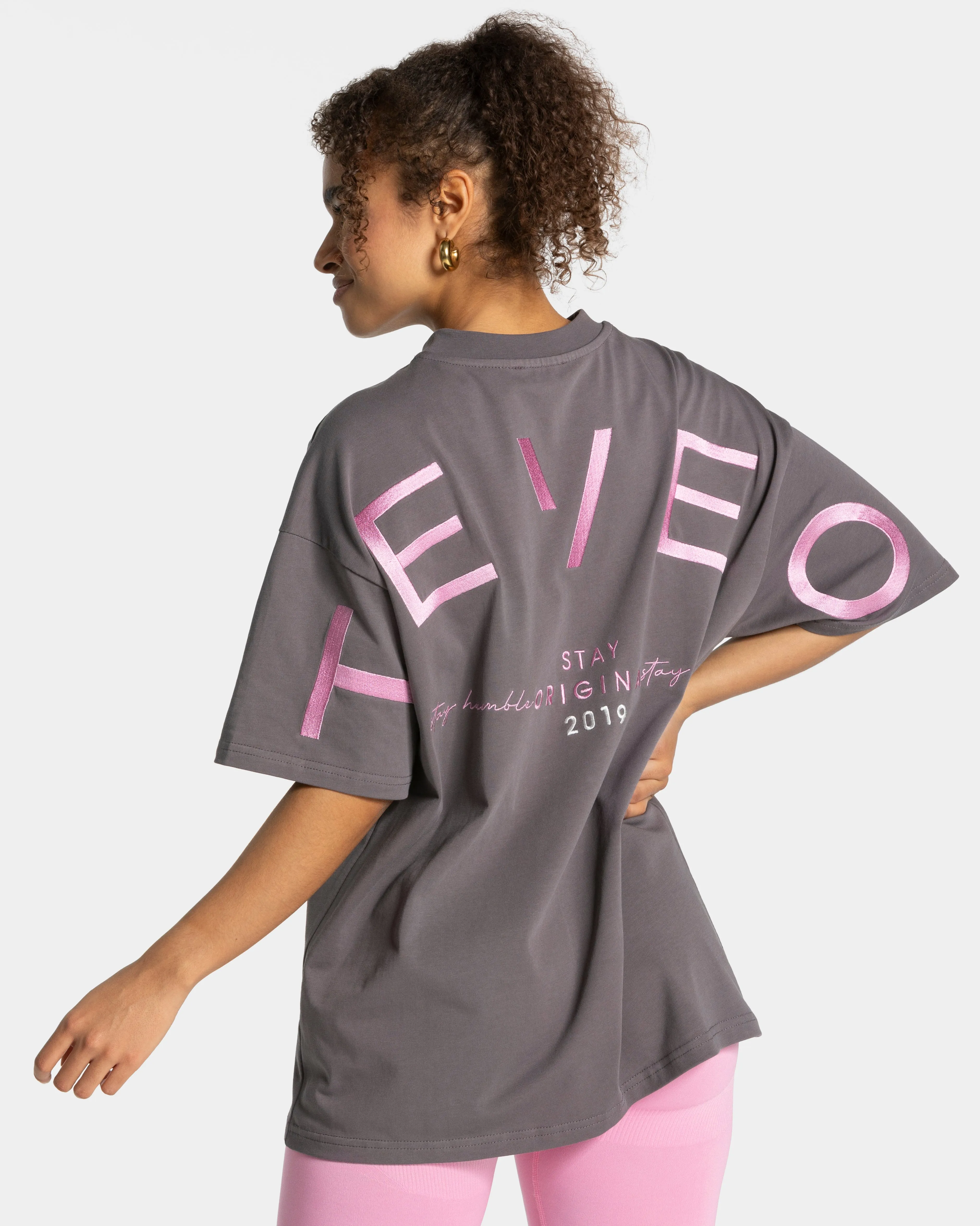 Signature Oversized T-Shirt "Graphit" Comfy Look Wear