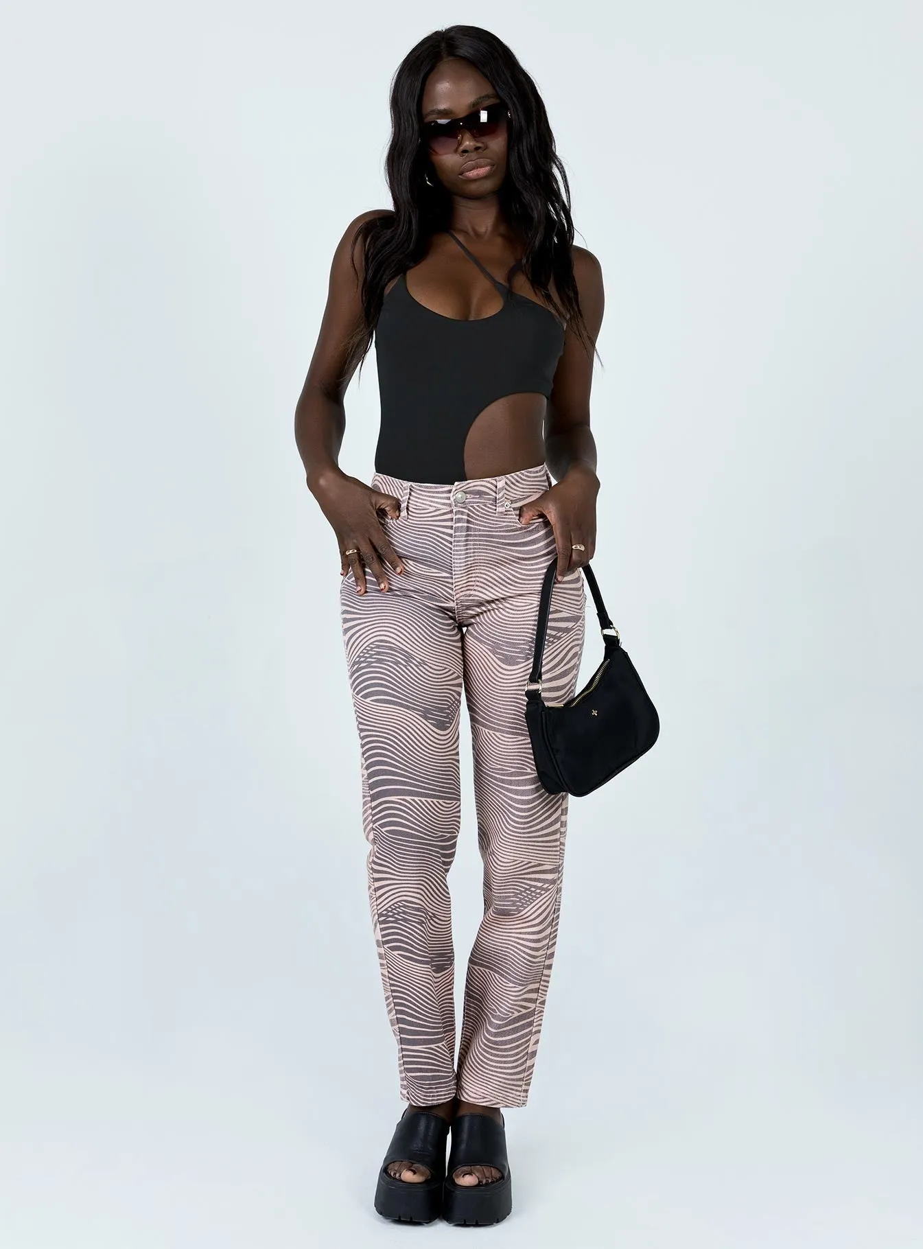 Easy Comfort Aryana Straight Leg Jeans Multi