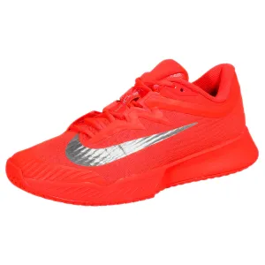 Durable outsole traction Nike Women's Air Zoom Vapor Pro 3 - Premium - Bright Crimson/Metallic Silver