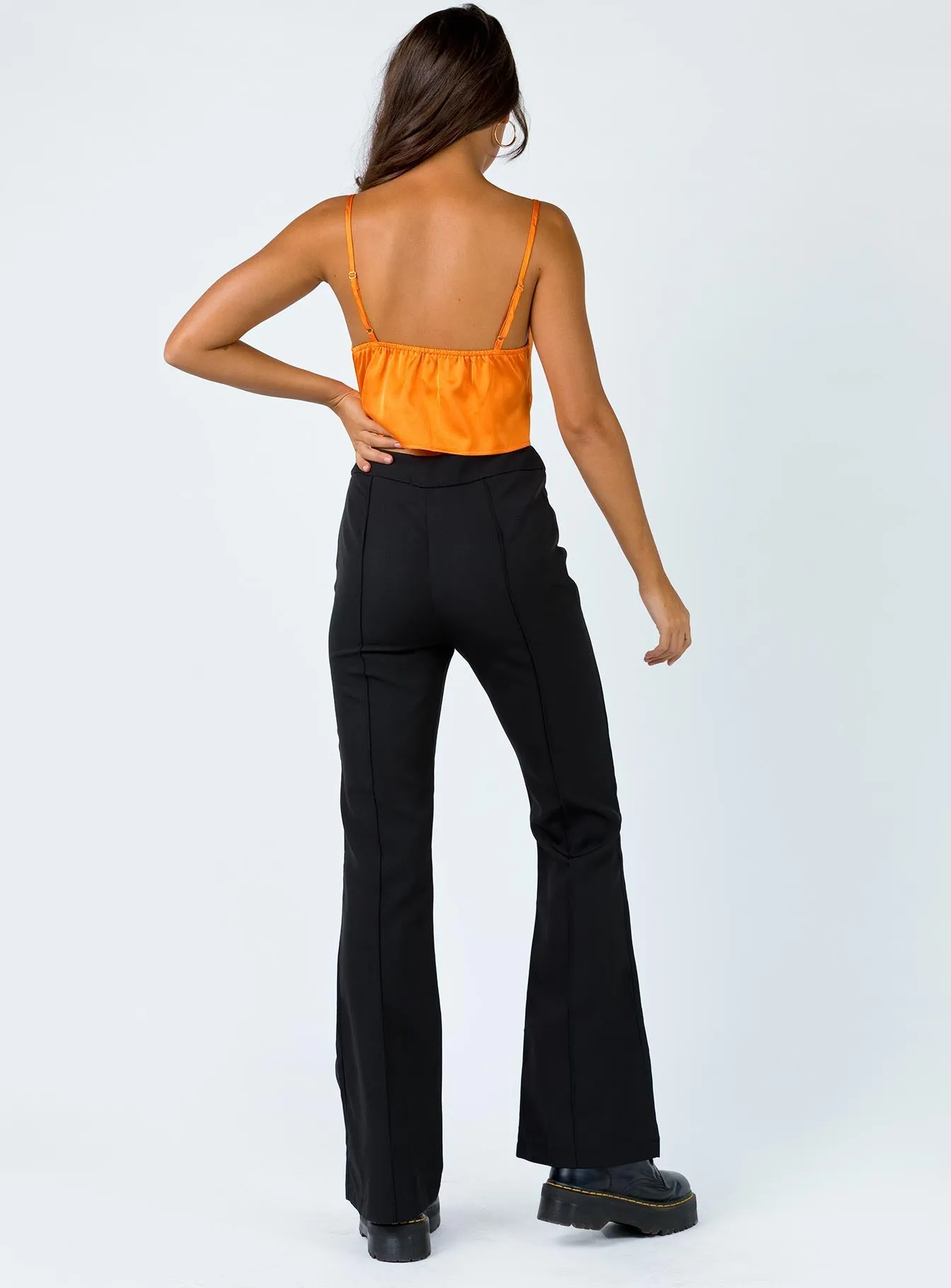 Easy Care Fabric Finish Jensen Pants Black