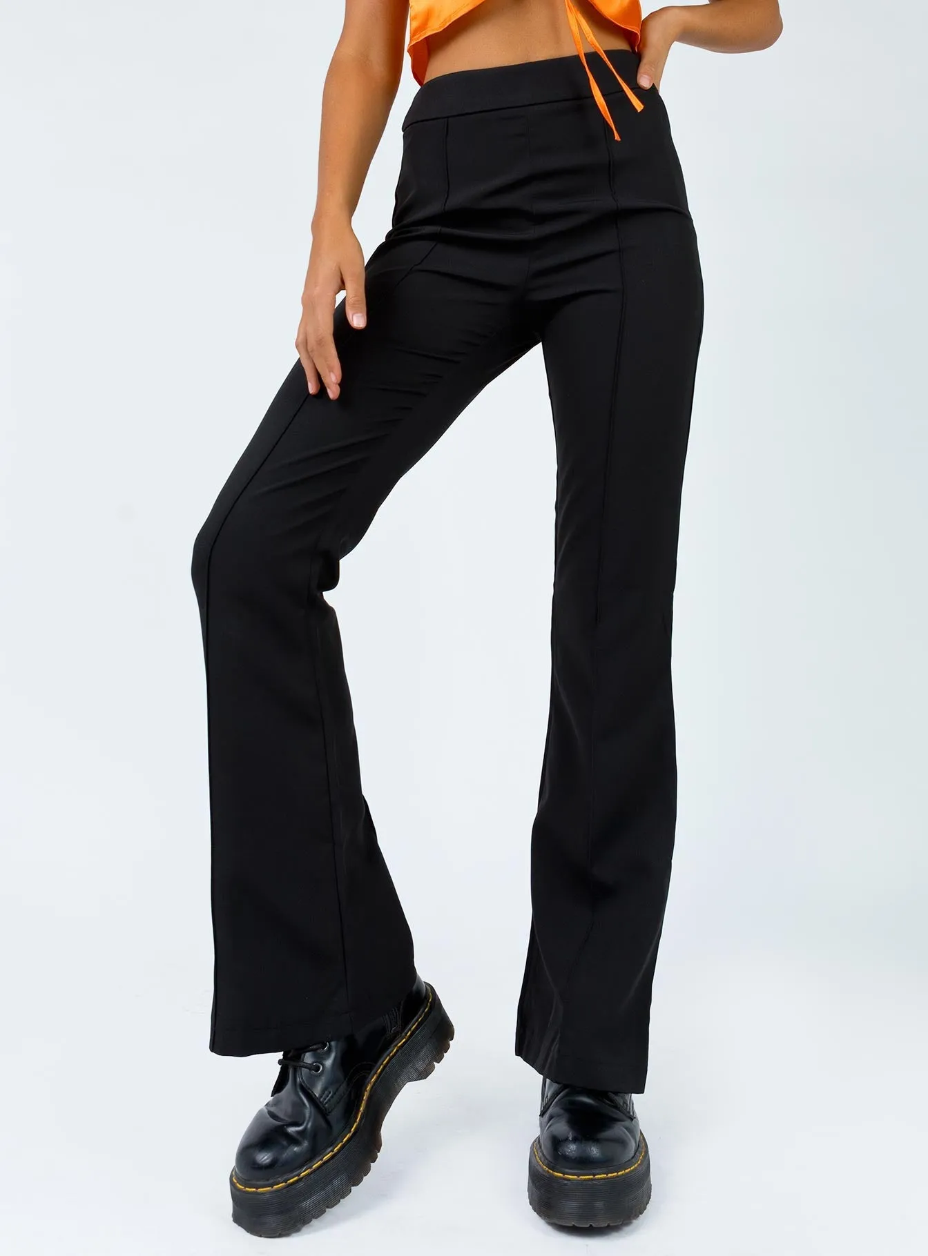 Bi Stretch Fabric Jensen Pants Black
