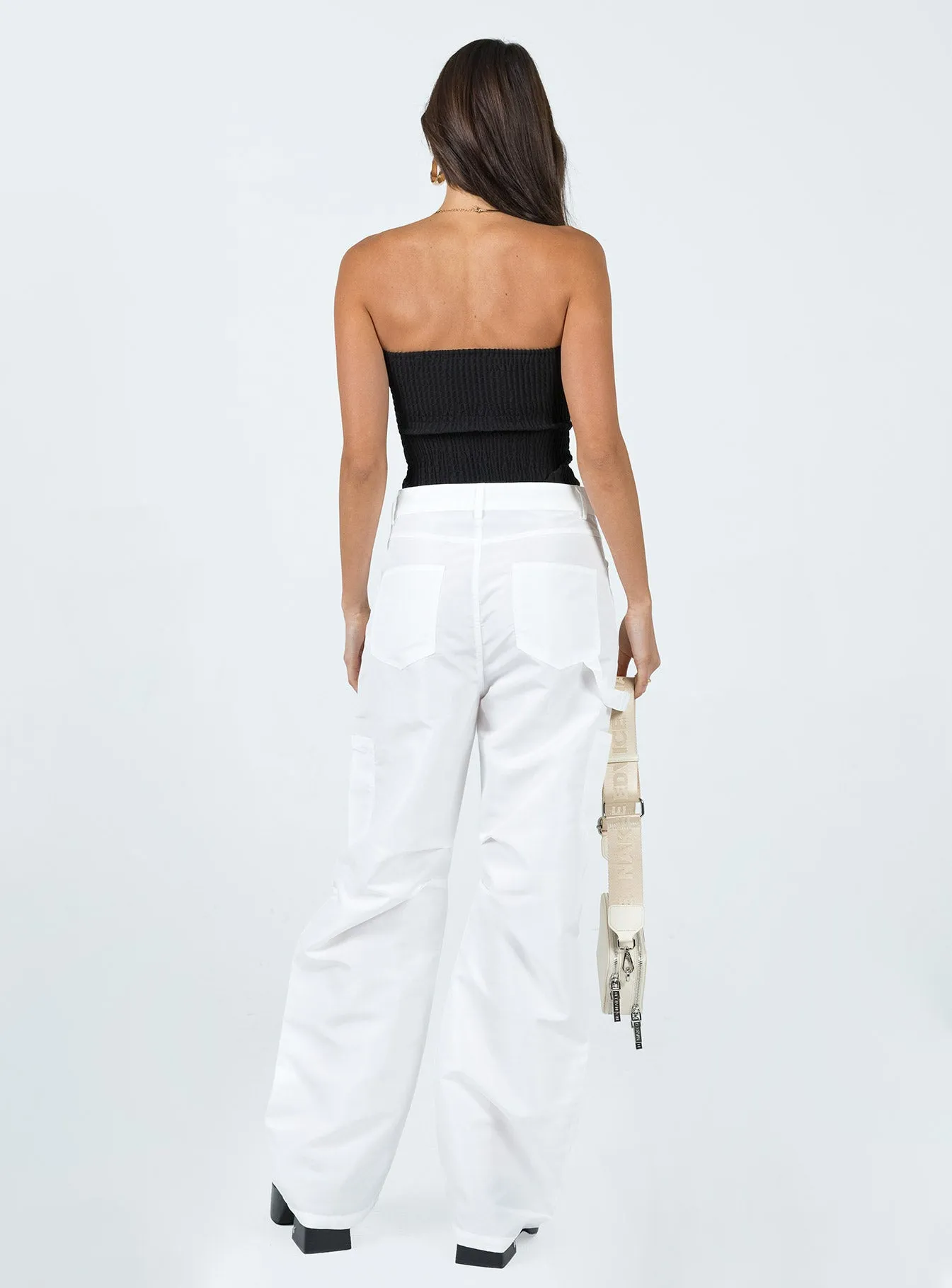 Stylish Appearance Miami Vice Swish Pant Ghost White