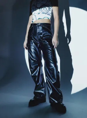 Day-to-Day Wear FrictionResistantEdging Miami Vice Pants Black