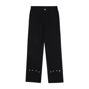 Fast Fit QuickDrying Material American-style Distressed Heavy Industry Straight Casual Jeans