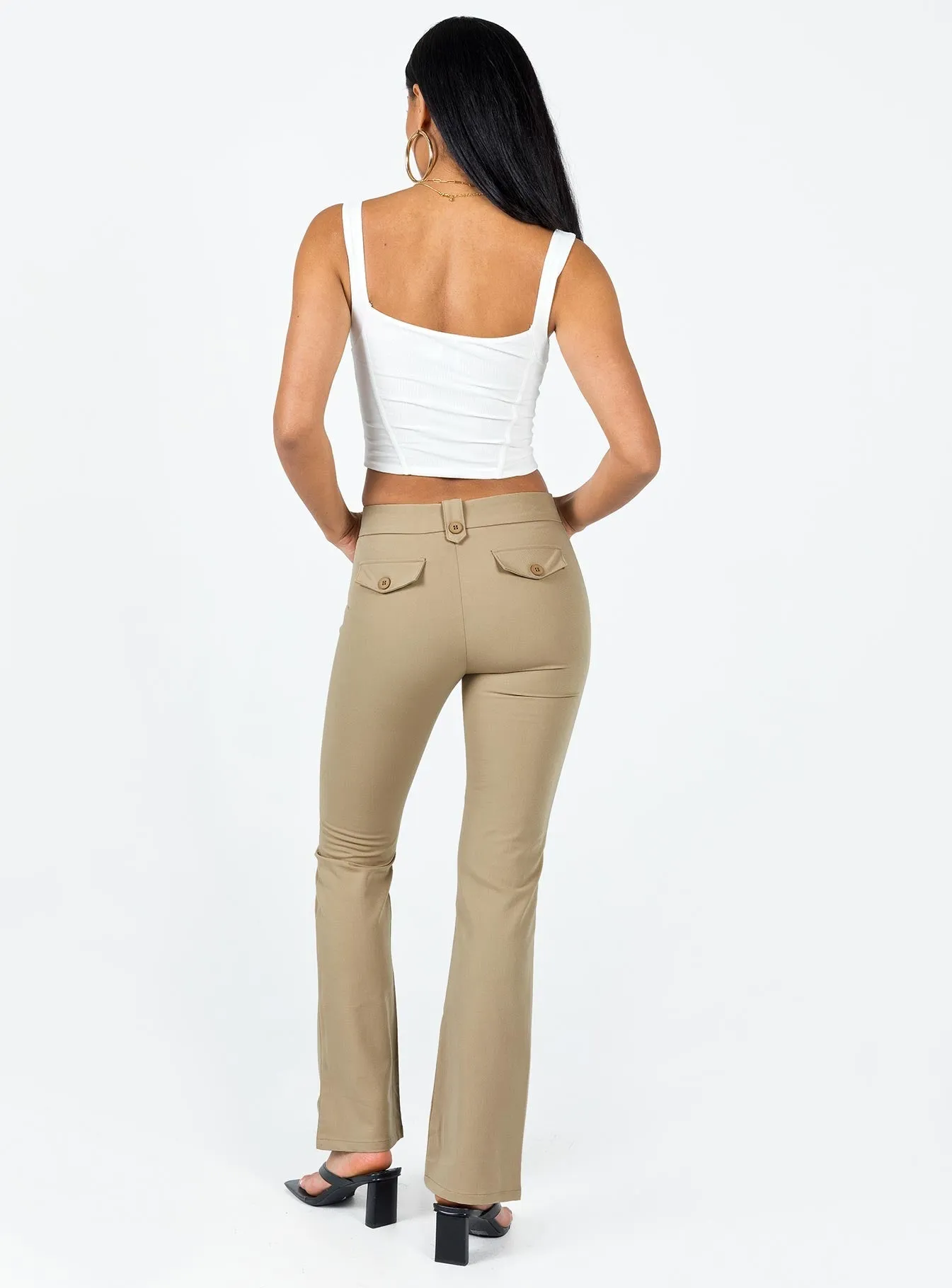 Veronika Pants Beige Seasonal Wear