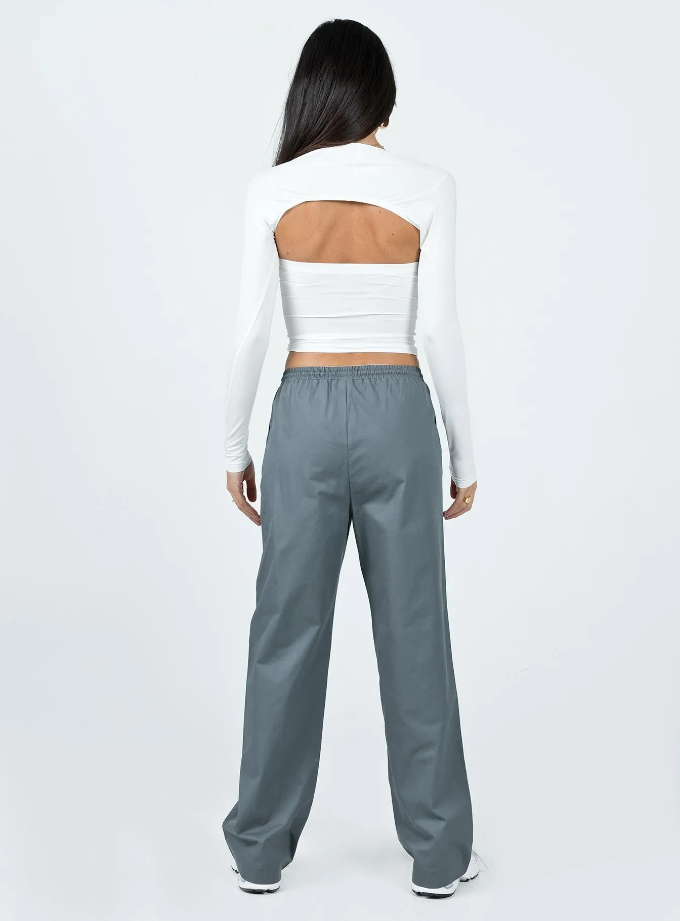 Lounge-friendly Tumble Pants Slate