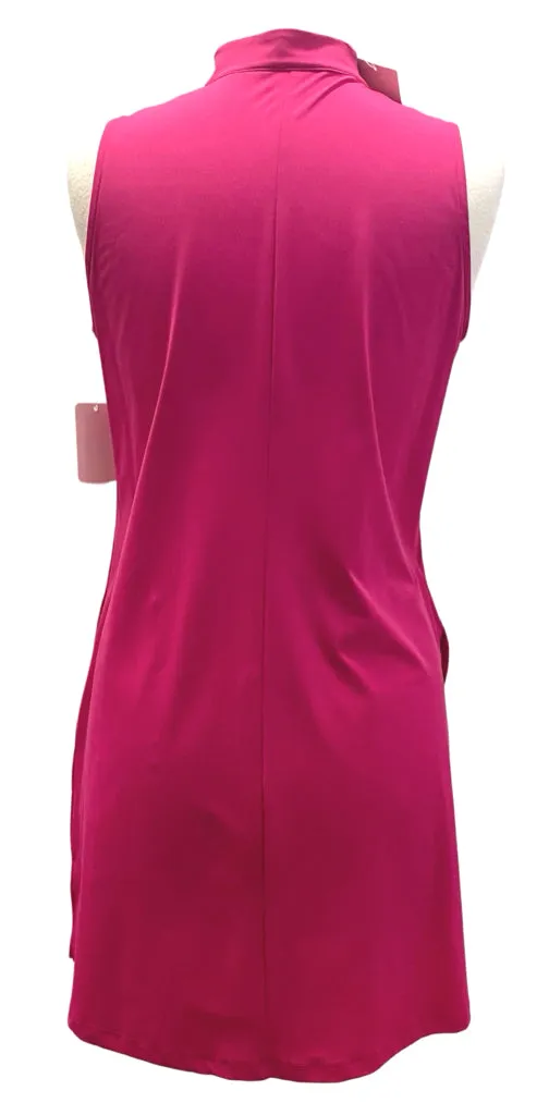 New Spitfire Petite Course to Cocktails Pink Sleeveless Dress Petite-  Runs very small All Season Style