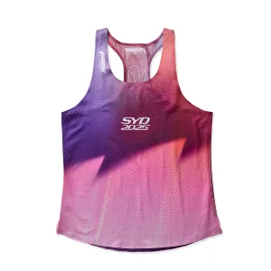 Womens Pace Athletic Race Singlet Gym clothing Fresh Style