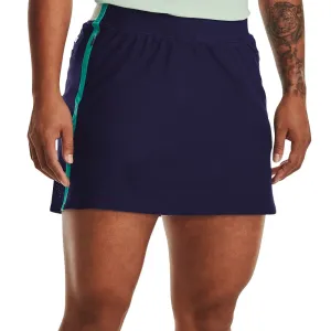Under Armour Women's Links Knit Golf Skort - Midnight Navy/Neptune Mini length Chill Vibe