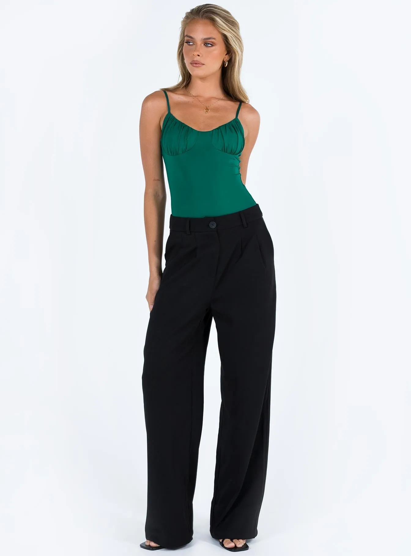 loungewear bodysuit Levey Bodysuit Green