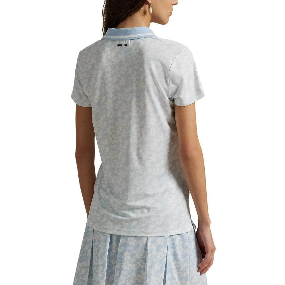 Speed Soul Crystal Soul RLX Ralph Lauren Women's Printed Airflow Polo Shirt - Cold Spring Floral