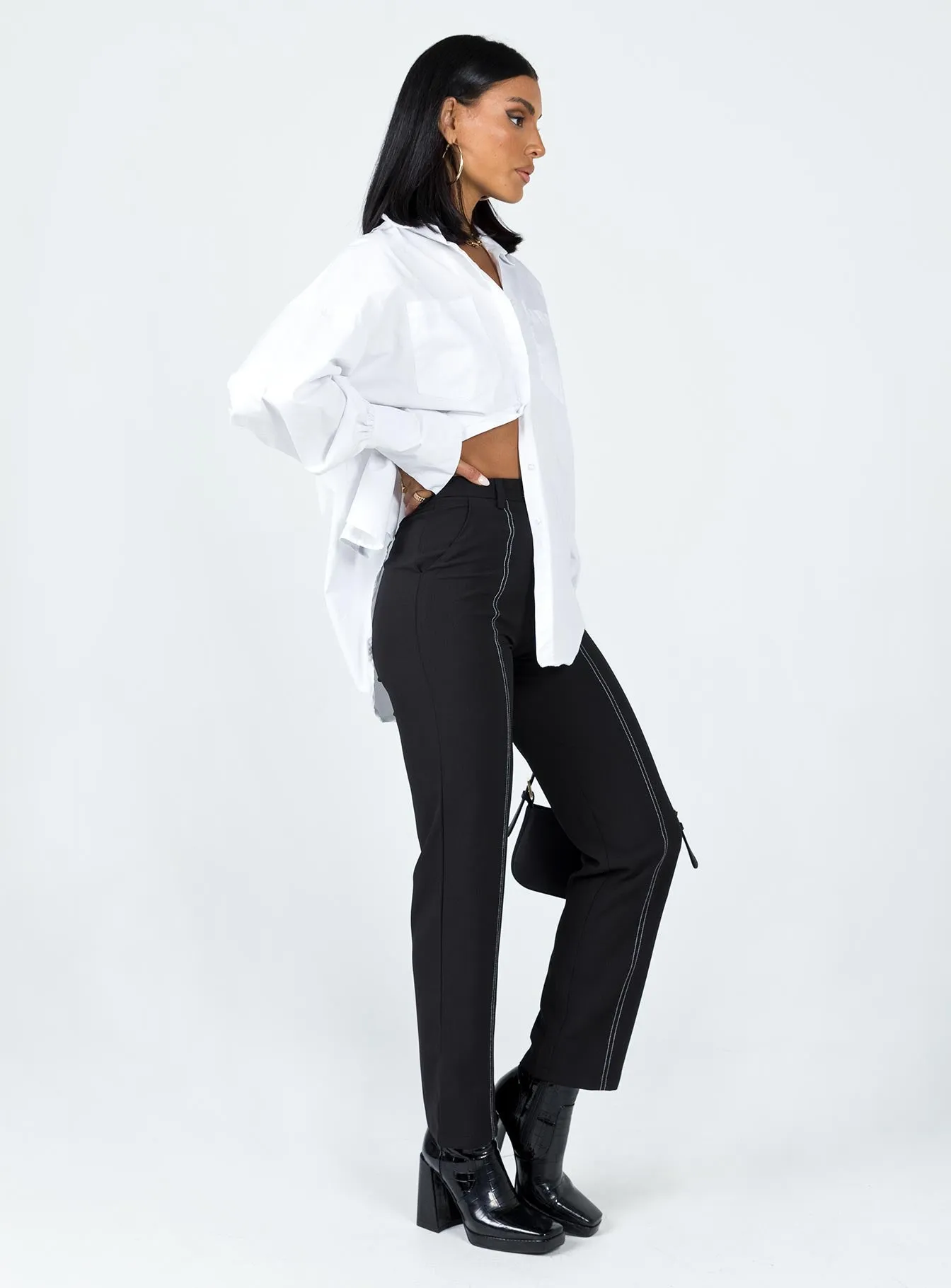 MoistureWickingFabric Slimline Fit Tallas Pants Black