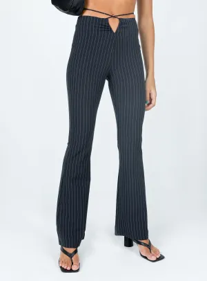 Simple Comfort Wear Easy Fit Lovey Pants Pinstripe