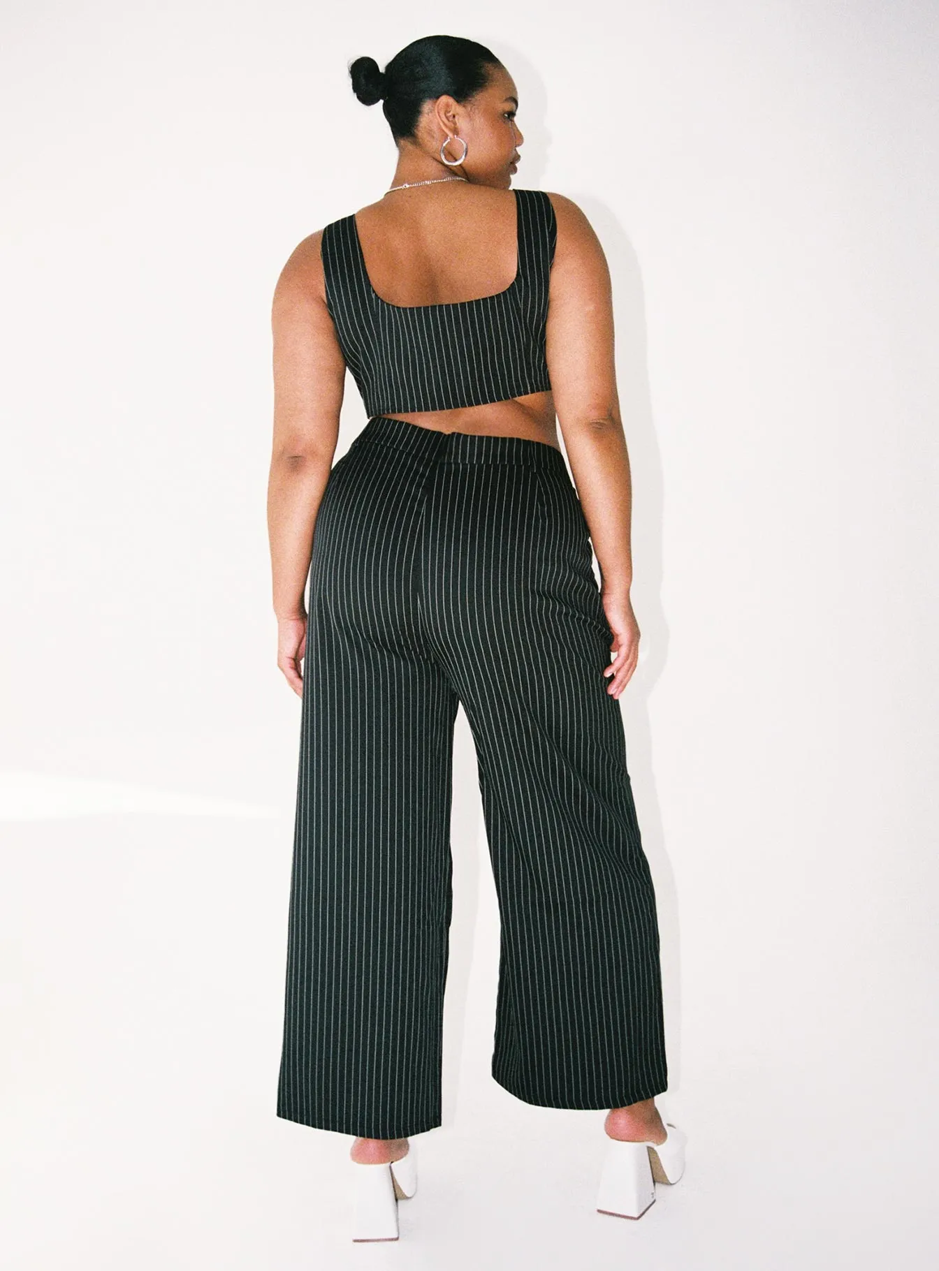 Comfy Ease Quick Conversion Hem Huxley Set Black Stripe Curve