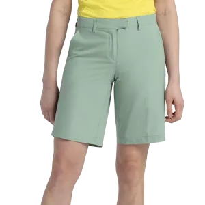 Stretch Fit Cross Women's Style Golf Shorts Long - Milky Jade