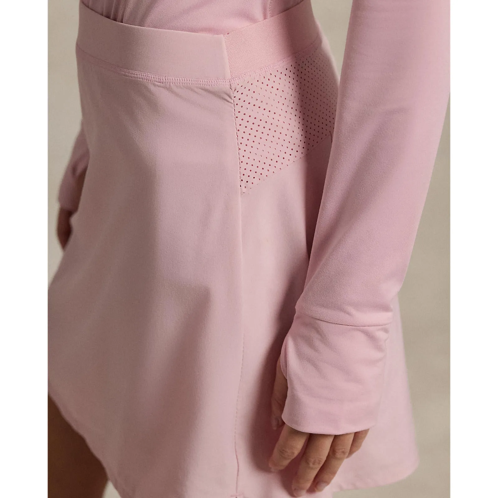 RLX Ralph Lauren Women's 17" Aim Golf Skort - Garden Pink Airy Look