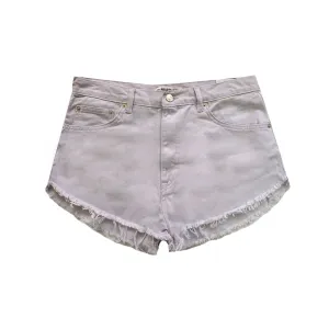 Women's Ripped Denim Short,Light Purple night out outfit hang dry