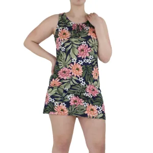 Women's Floral Short Dress,Multi Autumn Mood Smart Fit Wear