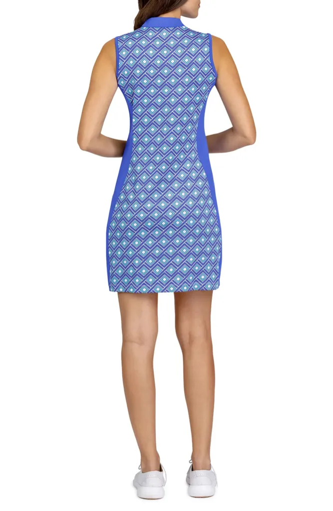 New Tail Activewear RubyLou Sleeveless Golf Dress - Mystic Links MSP$110 Sporty-Look