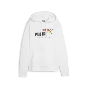 scarf accents Comfy Feel Essentials Love Wins Pullover Hoodie