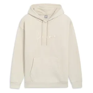 Tonal Script Pullover Hoodie Trendy Colors Layer Minimal
