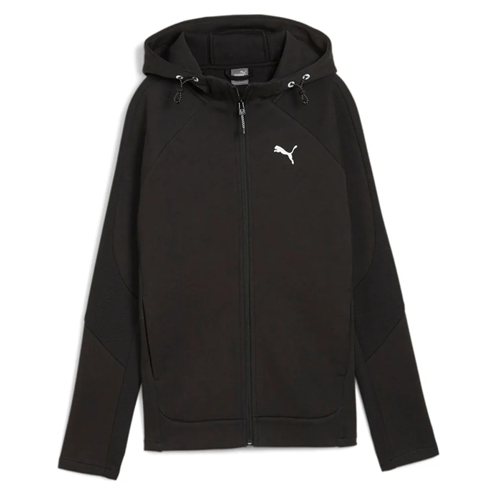 Embroidered Logo Evostripe Full Zip Hoodie
