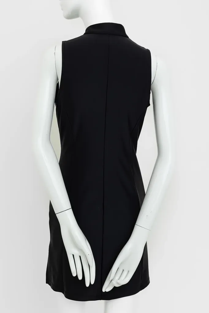 New Black Spitfire Petite Dress by Amy Sport MSP $175 Work Mood Mid Season