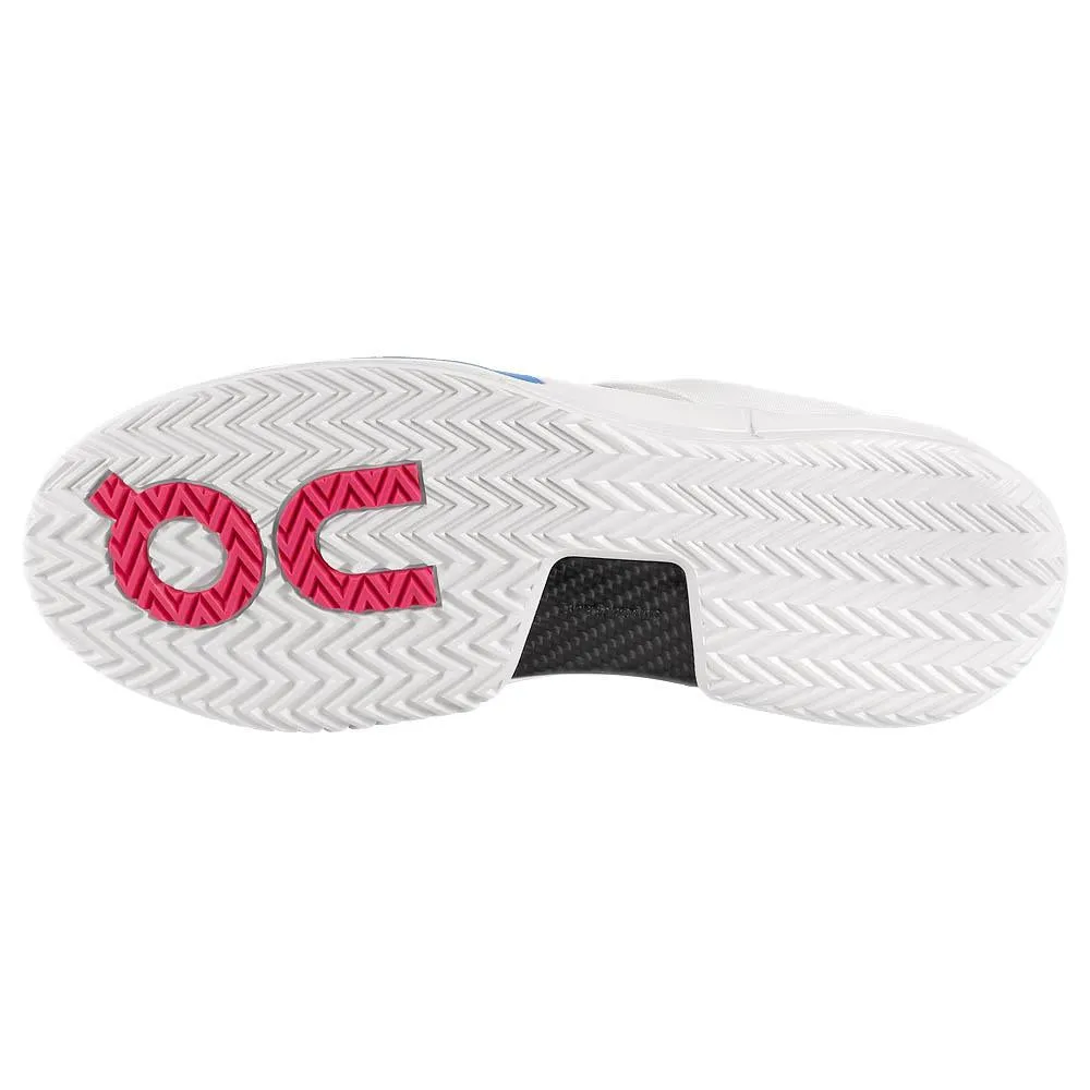 On Women's THE ROGER Pro 2 - White/Malibu Water resistant upper neutral support