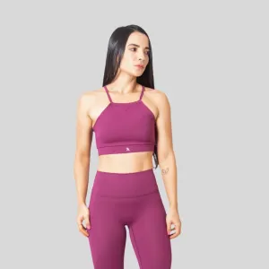 Top deportivo femenino flora cuello fruncido High-quality